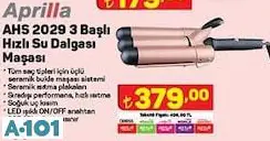 Aprilla 3 Başlı Hızlı Su Dalgası Maşası