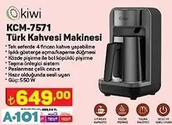 Kiwi Türk Kahvesi Makinesi