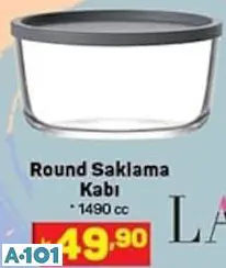 Lav Round Saklama Kabı