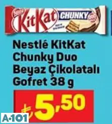 Nestle Kitkat Beyaz Çikolatalı Gofret
