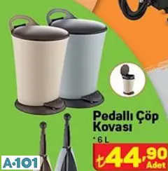 Pedallı Çöp Kovası