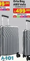 orta boy abs valiz / bavul