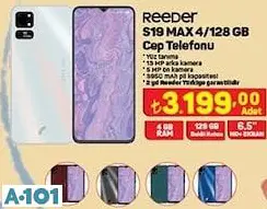 reeder s19 max 128 gb cep telefonu reeder s19 max 128 gb cep telefonu