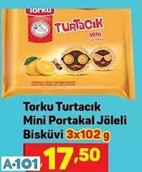 Torku Turtacık Mini Portakal Jöleli Bisküvi