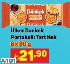 Ülker Dankek Portakallı Tart Kek