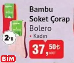 Bolero Bambu Soket Çorap