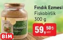 Fiskobirlik Fındık Ezmesi Fiskobirlik Fındık Ezmesi