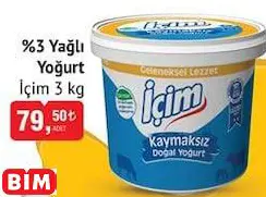 İçim %3 Yağlı Yoğurt İçim %3 Yağlı Yoğurt