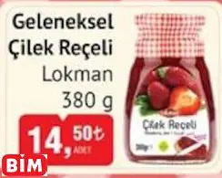 Lokman Geleneksel Çilek Reçeli Lokman Geleneksel Çilek Reçeli