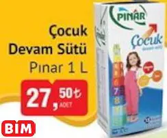 Pınar Çocuk Devam Sütü Pınar Çocuk Devam Sütü