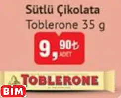 Toblerone Sütlü Çikolata Toblerone Sütlü Çikolata