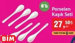 Benante Porselen Kaşık Seti Benante Porselen Kaşık Seti
