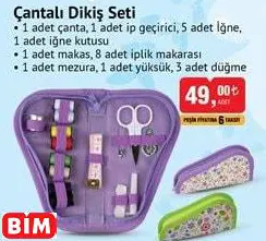 Çantalı Dikiş Seti Çantalı Dikiş Seti