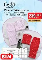 Casilli Pijama Takımı Kadın Casilli Pijama Takımı Kadın