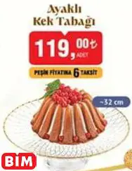Colorina Ayaklı Kek Tabağı Colorina Ayaklı Kek Tabağı