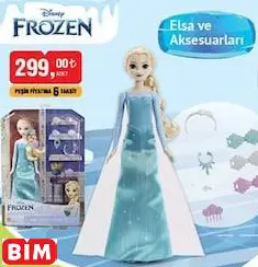 Disney Frozen Elsa ve  Aksesuarları