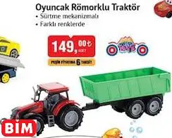 Oyuncak Römorklu Traktör