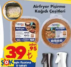 Airfryer Pişirme Kağıdı Çeşitleri