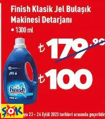 Finish Klasik Jel Bulaşık Makinesi Deterjanı