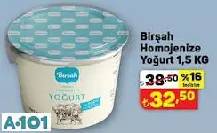 birşah homojenize yoğurt