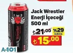 Jack Wrestler Enerji İçeceği 500ml