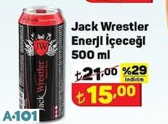 Jack Wrestler Enerji İçeceği 500Ml