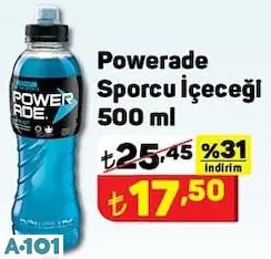 Powerade Enerji Sporcu İçeceği 500Ml