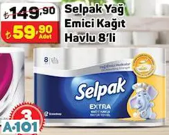 Selpak Yağ Emici Kağıt Havlu