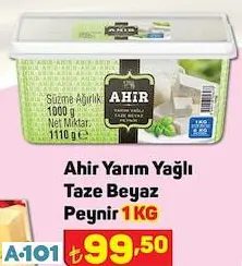 Ahir Yarım Yağlı Taze Beyaz Peynir Ahir Yarım Yağlı Taze Beyaz Peynir