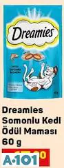 dreamies somonlu kedi ödül maması