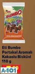 Eti Bumbo Portakal Aromalı Kakaolu Bisküvi