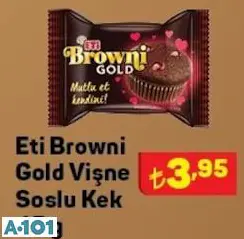 Eti Browni Gold Vişne Soslu Kek