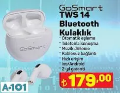 Gosmart Tws 14 Bluetooth Kulaklık