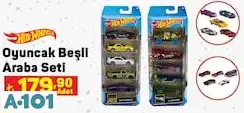 Hot Wheels Oyuncak Beşli Araba