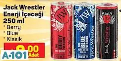 Jack Wrestler Enerji İçeceği 250ml Jack Wrestler Enerji İçeceği 250ml