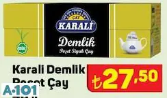 Karali demlik poşet çay Karali demlik poşet çay