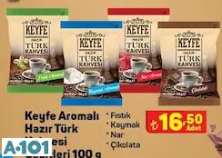 Keyfe Aromalı Hazır Türk Kahvesi Çeşitleri