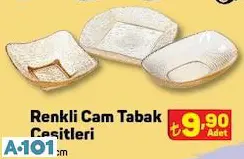 Renkli Cam Tabak Çeşitleri