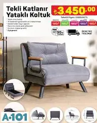 Tekli Katlanır Yataklı Koltuk