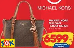 MICHAEL KORS SULLIVAN  ÇANTA KAHVE