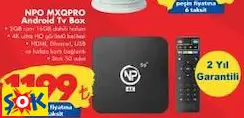 NPO MXQPRO Android Tv Box