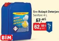 Senfoni  Sıvı Bulaşık Deterjanı