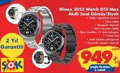 Winex Watch Gt3 Max Akıllı Saat
