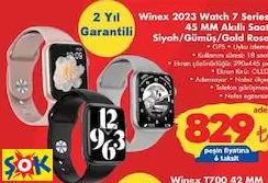 Winex Watch 7 Series 45 Mm Akıllı Saat