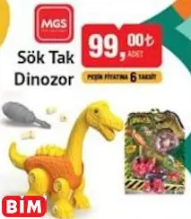 MGS Sök Tak Dinozor