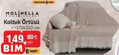 Molinella Koltuk Örtüsü Molinella Koltuk Örtüsü