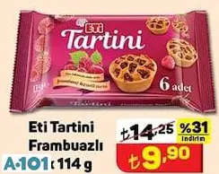 Eti Tartini Frambuazlı Turta