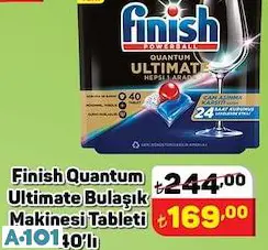 Finish Quantum Bulaşık Makinesi Tableti • 40’Lı