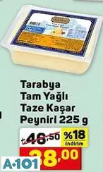 Tarabya Tam Yağlı Taze Kaşar Peyniri