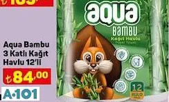 Aqua Bambu Kağıt Havlu